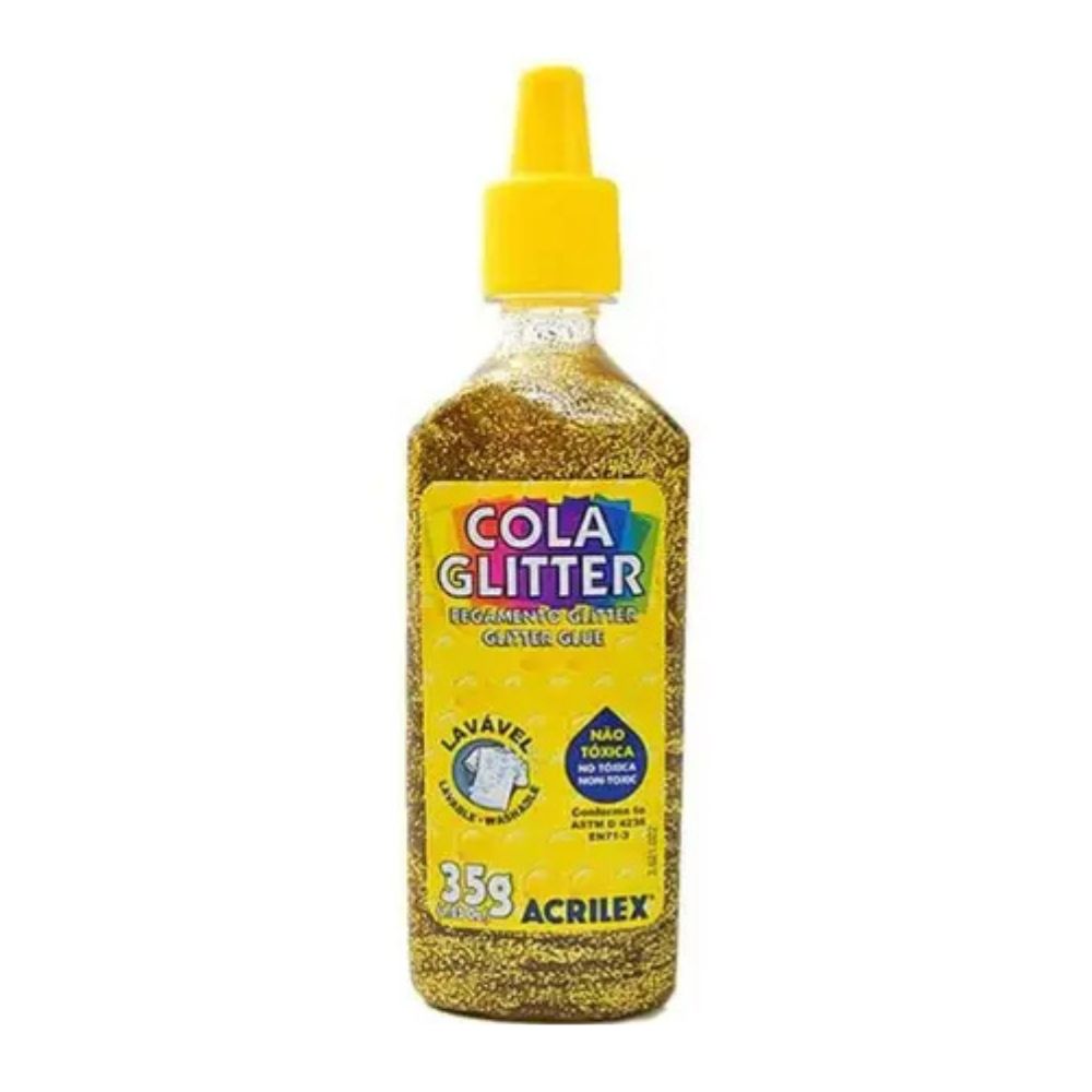 COLA GLITTER 201 OURO