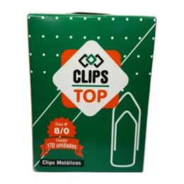 Clips top n° 8/0 com 170 unidades