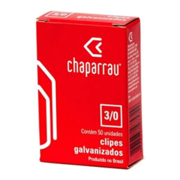 Clips Galvanizados n° 3/0 com 50 unidades