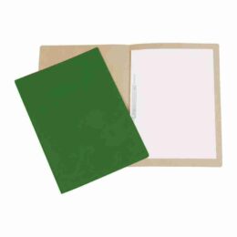 Pasta Cartão Duplex Verde