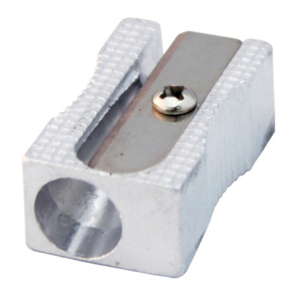 Apontador escolar metálico