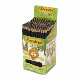 Lápis Preto Nº2 Serelepe Caixa - 144 Unidades