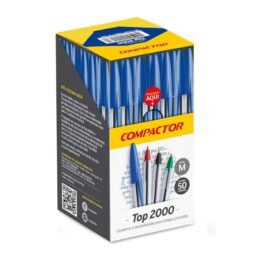 Caneta Economic Ponta Média azul