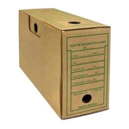 Arquivo morto papelão ofício box kraft