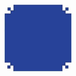 Papel camurça 40x60 azul