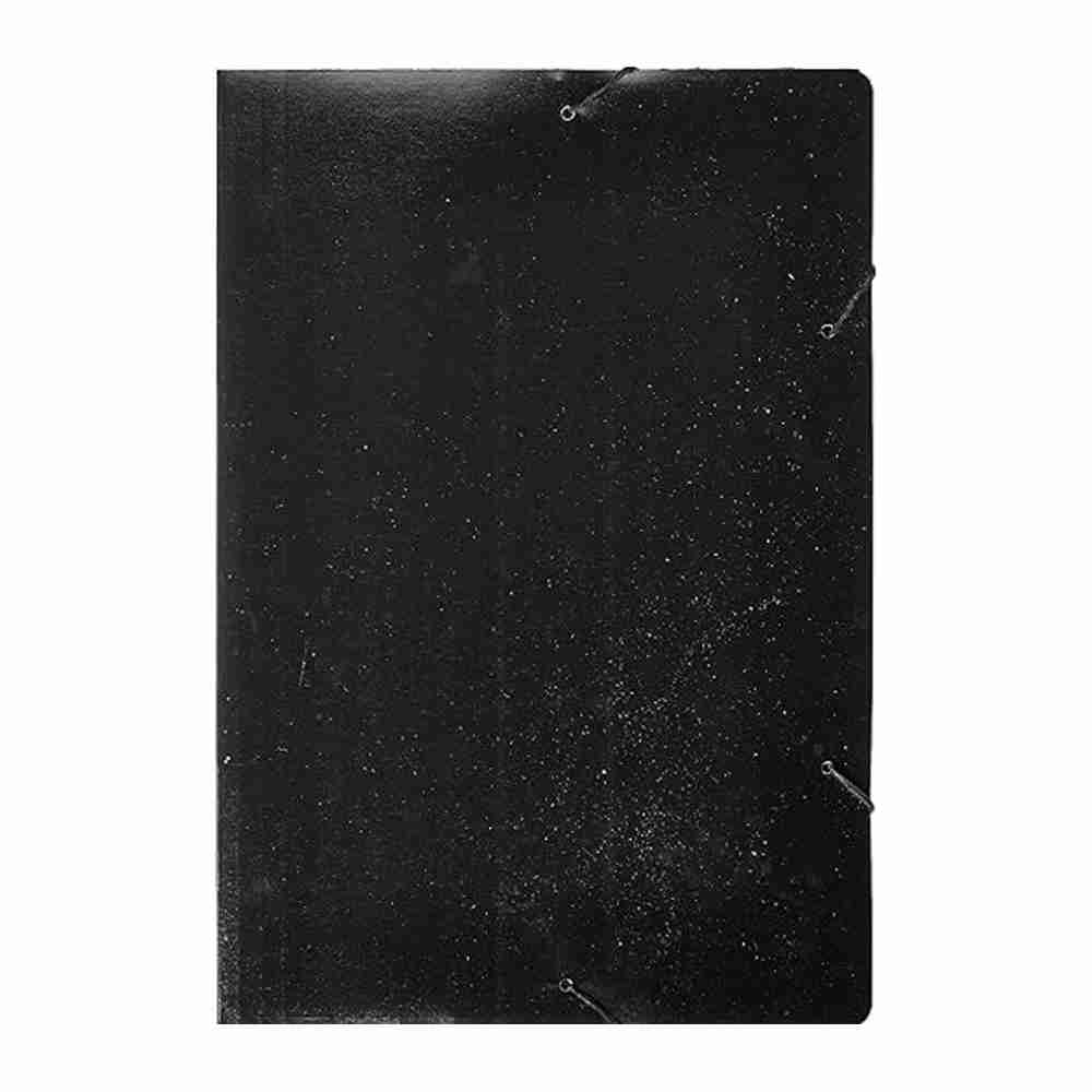 Pasta cartão duplex com abas e elástico