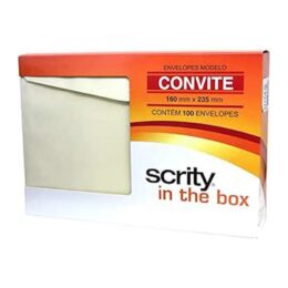 Envelope modelo convite