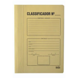 Pasta classificadora cores variadas