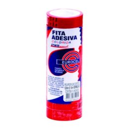 Fita adesiva verde/vermelha