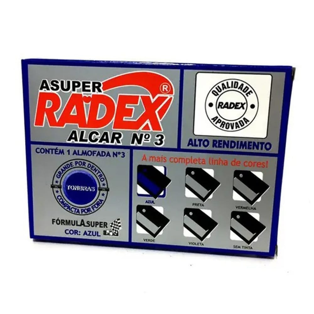 Almofada para carimbo