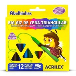 Giz de cera big 12 cores