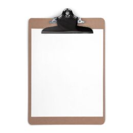 Prancheta em madeira