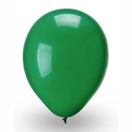 Balão Liso 9 verde escuro