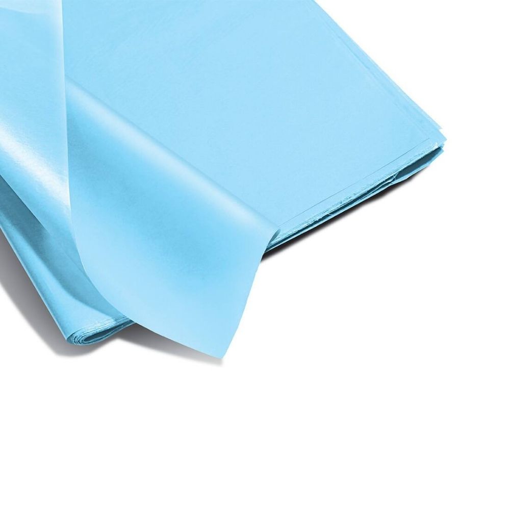 Papel de seda Azul claro