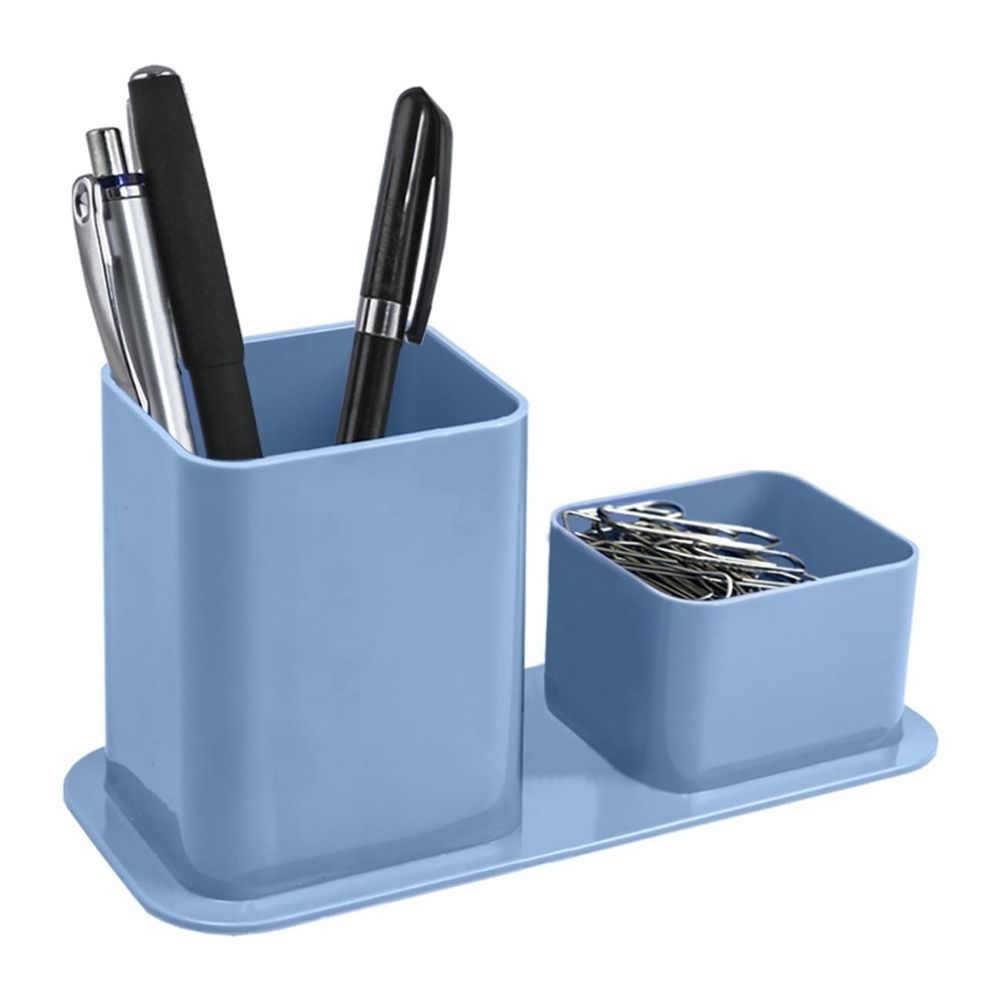 Porta lápis/clips - Cristal