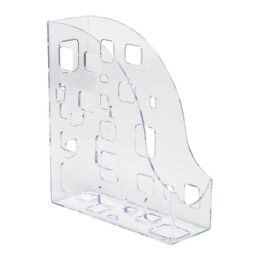 Porta Livros e Revistas cor Cristal