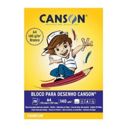 Bloco Desenho A4 branco