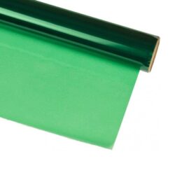 Papel celofone verde