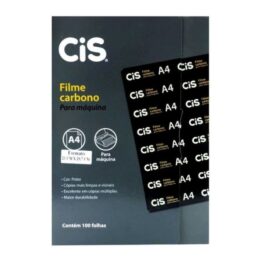 Papel Carbono para Máquina CIS Filme Preto A4