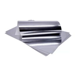 Papel laminado prata