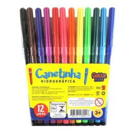 Caneta Hidrográfica Gatte Kids