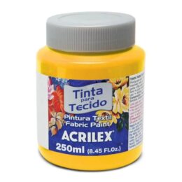 Tinta para tecido amarelo ouro