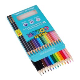 Ecolápis multicolor super com 12 cores