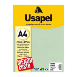 Papel vergê verde