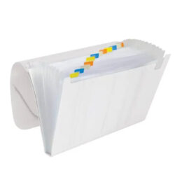 Pasta sanfonada A4 Transparente