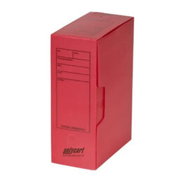 Arquivo morto polionda vermelho