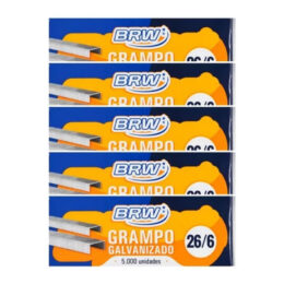 Caixa Grampo Galvanizado 26/6