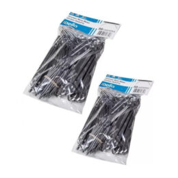 Grampo Trilho Plástico Preto