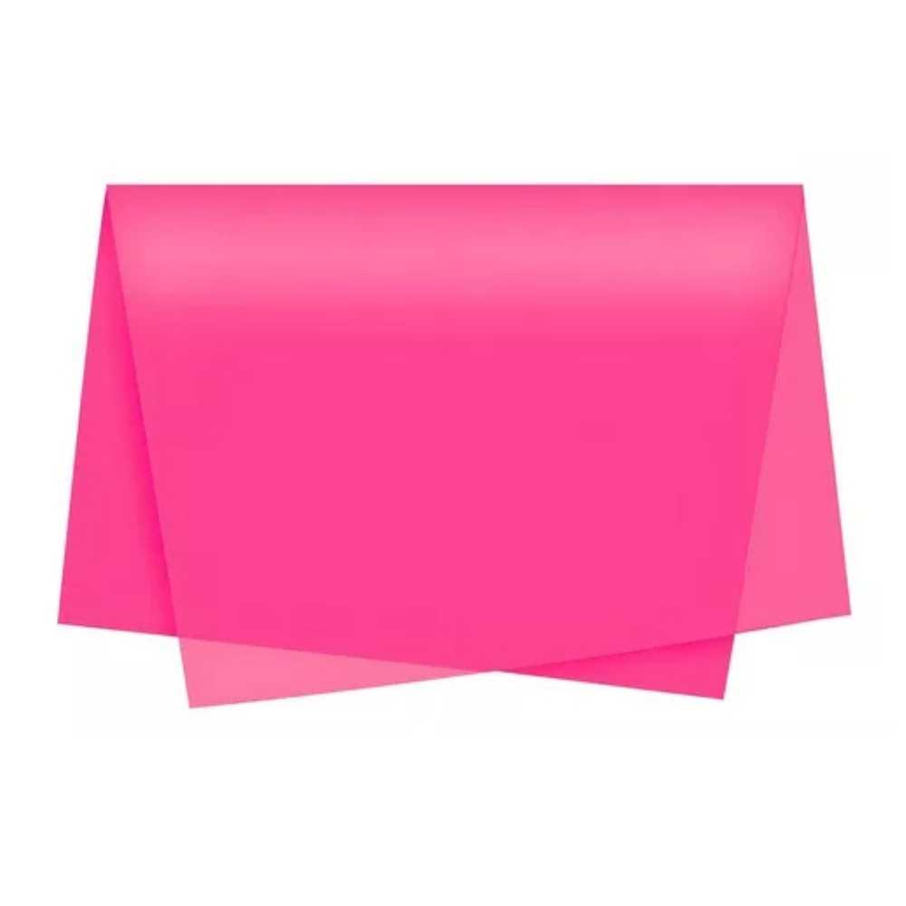 Folha De Papel Seda Rosa