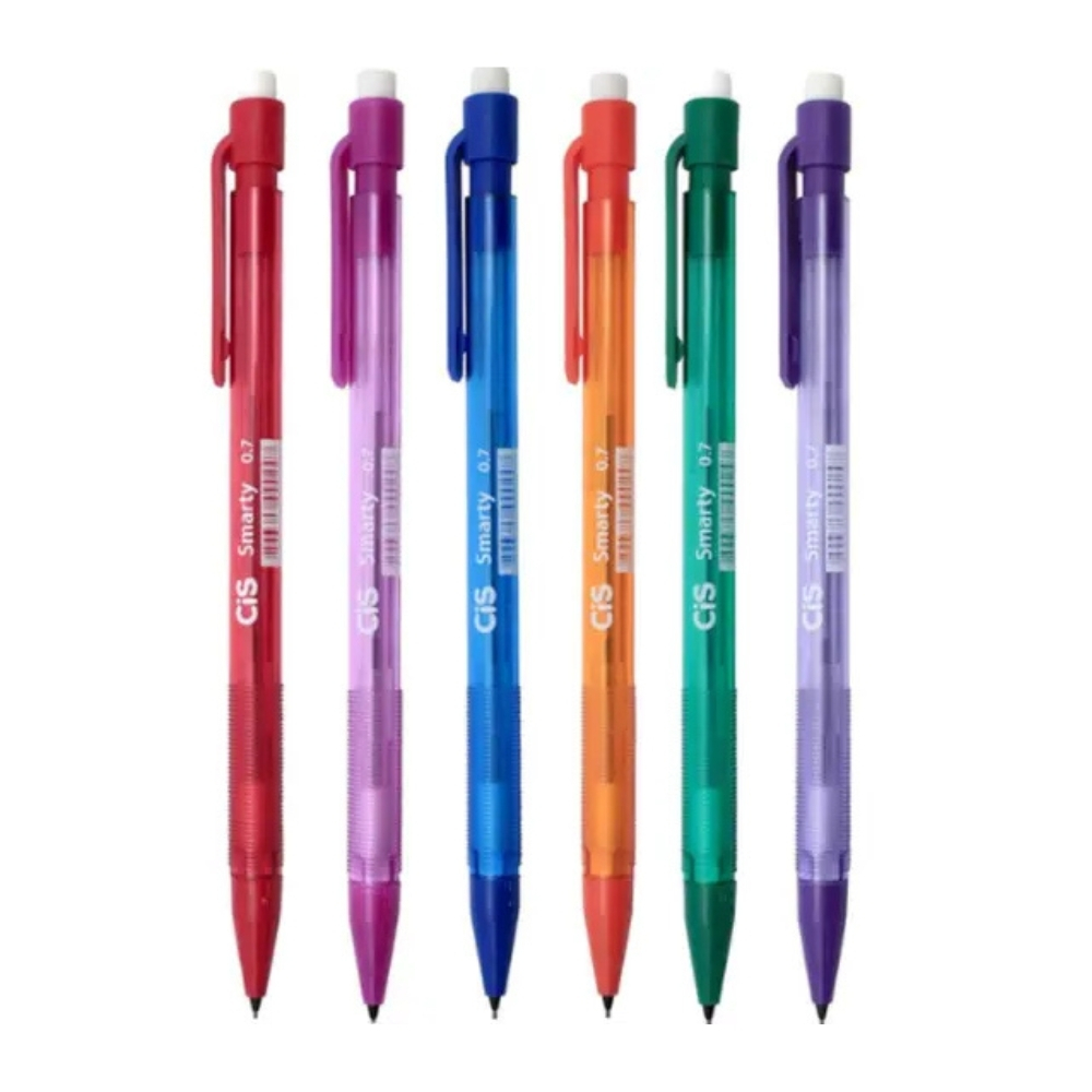 Lapiseira smarty corpo plástico 0.7mm