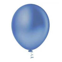 Balão liso 09 azul escuro