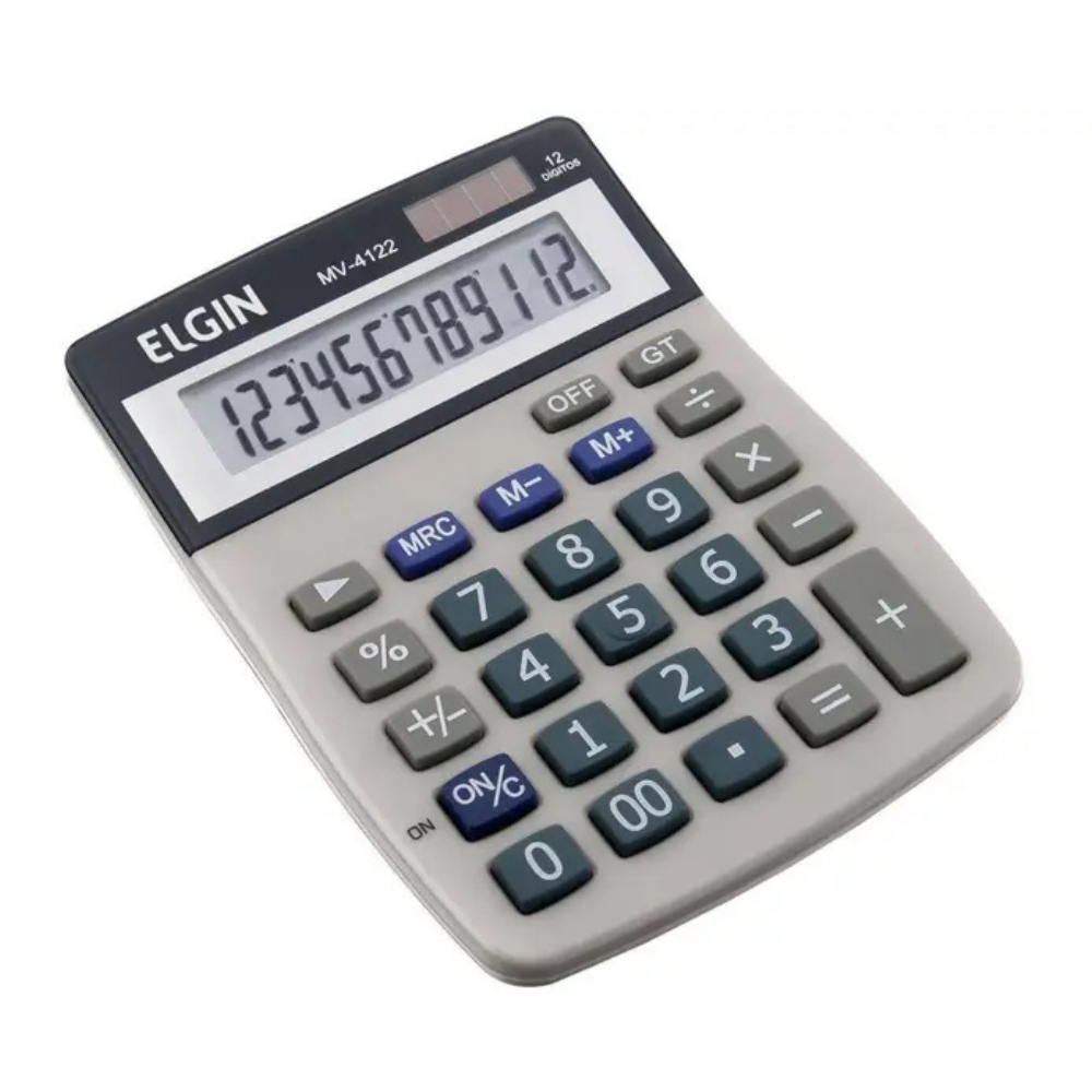 Calculadora de Mesa Elgin com 12 dígitos
