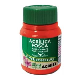 Tinta Acrílica Fosca 37ml Vermelho