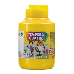 Guache amarelo 250mL