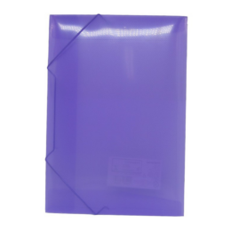 Pasta Aba Elástico Ofício sem lombo lilás