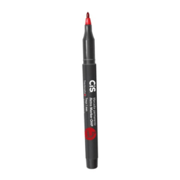 Marcador retro marker vermelho
