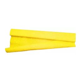Papel crepom amarelo