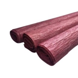 Papel crepom marrom