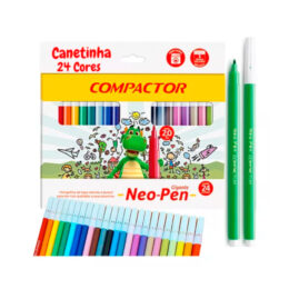 Canetinha Gigante 24 Cores Neopen
