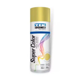 Tinta spray dourado