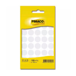 Etiqueta Adesiva para Codificação 16mm Transparente