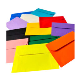 Envelope visita colorido pérola