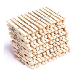 Prendedor de Roupa Gigante de Madeira