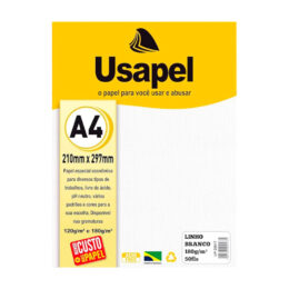 Papel vergê A4 branco