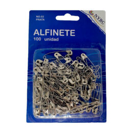 Alfinete de segurança niquelado