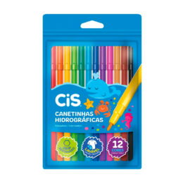 Caneta Hidrocor com 12 Unidades
